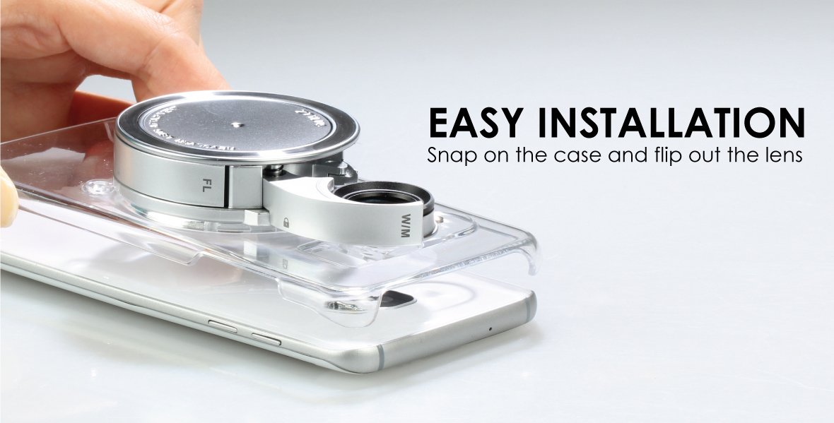 Ztylus Samsung S7 camera kit: EASY INSTALLATION

