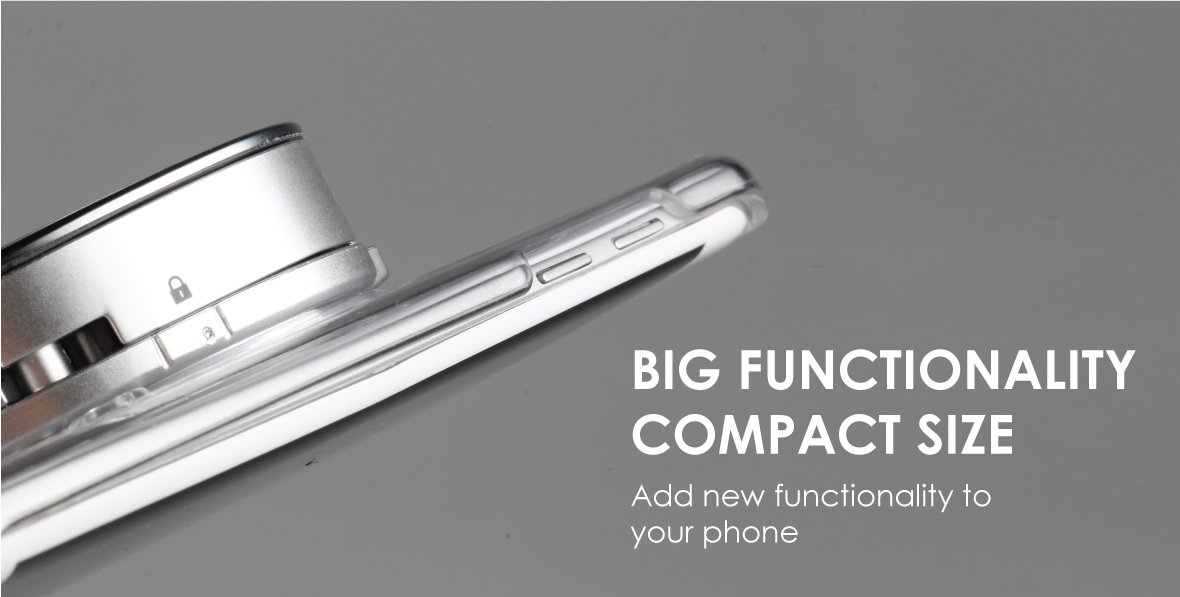 Ztylus Samsung S7 camera kit: BIG FUNCTIONALITY
COMPACT SIZE