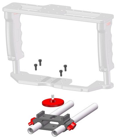 GearBox GB-R Kit - Rod Adapter w/ 15mm Rails