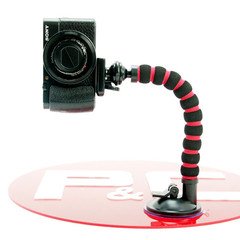 Suction Cup Unipod with Smart Phone Holder
